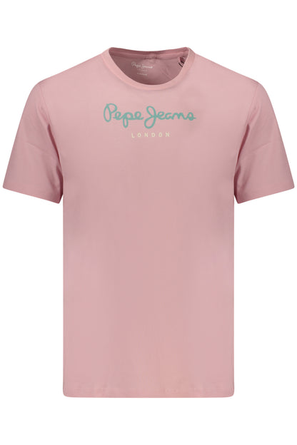 PEPE JEANS HERREN ROSA KURZARM-T-SHIRT