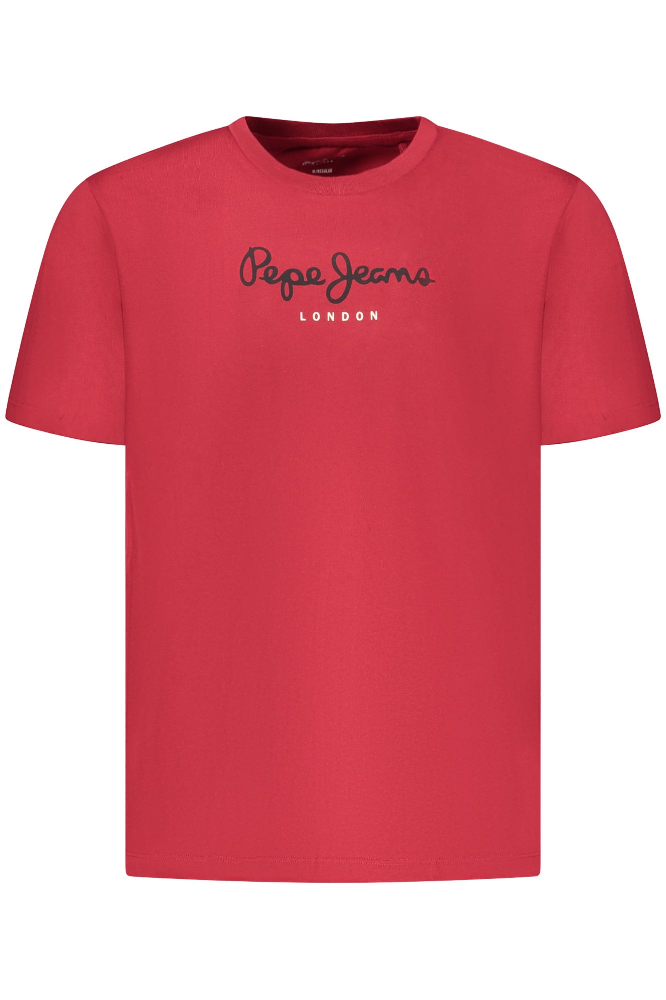 PEPE JEANS Herren-T-Shirt mit kurzen Ärmeln, Rot