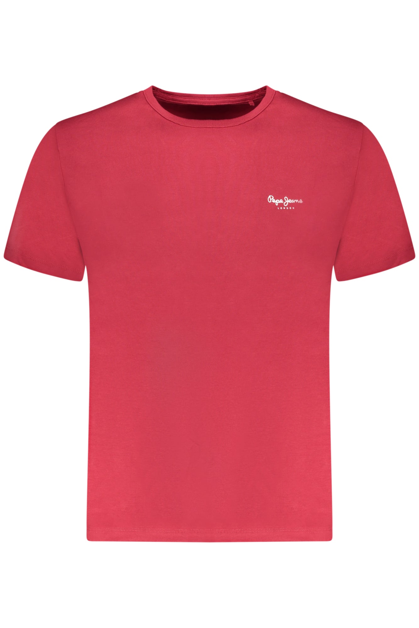 PEPE JEANS Herren-T-Shirt mit kurzen Ärmeln, Rot