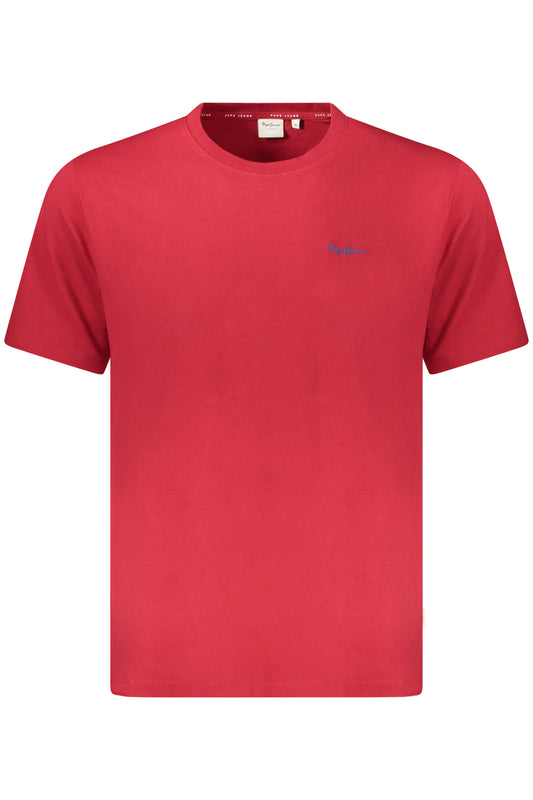 PEPE JEANS HERREN KURZARM T-SHIRT, ROT