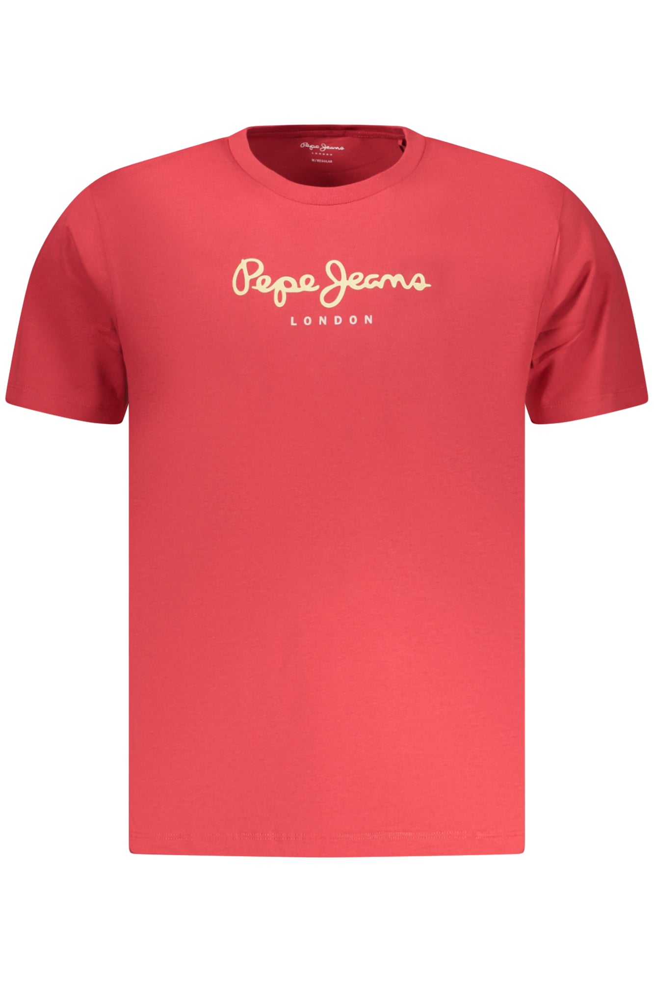 PEPE JEANS Herren-T-Shirt mit kurzen Ärmeln, Rot