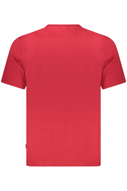 PEPE JEANS HERREN KURZARM T-SHIRT, ROT
