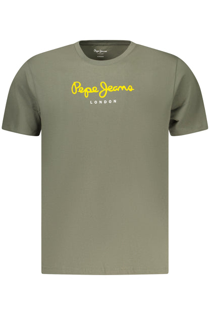PEPE JEANS Herren Kurzarm-T-Shirt Grün