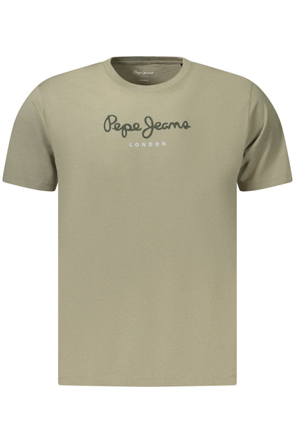 PEPE JEANS Herren Kurzarm-T-Shirt Grün