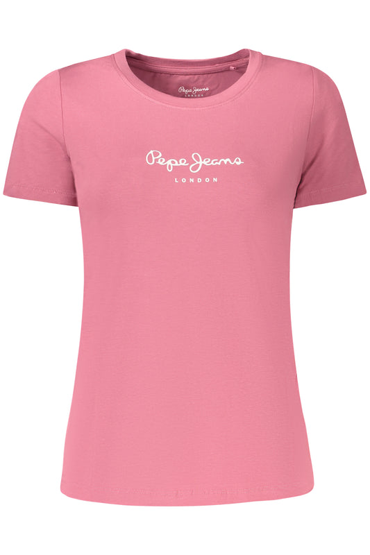PEPE JEANS ROSA LANGARM-T-SHIRT FÜR DAMEN