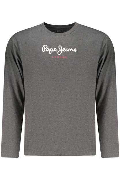 PEPE JEANS Herren Langarmshirt, Grau