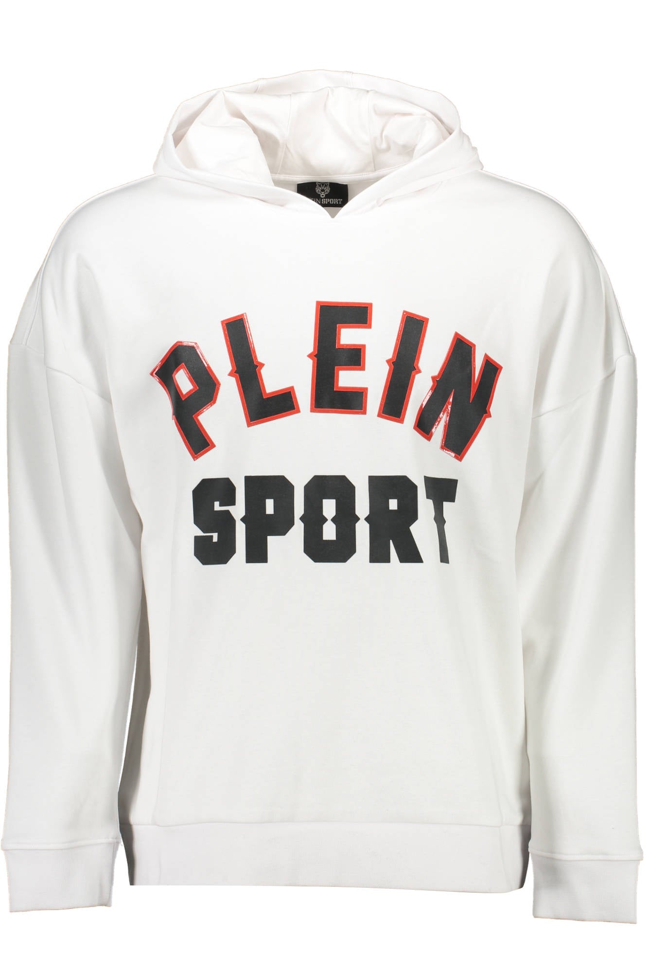 PLEIN SPORT SWEATSHIRT OHNE REISSVERSCHLUSS HERREN WEISS
