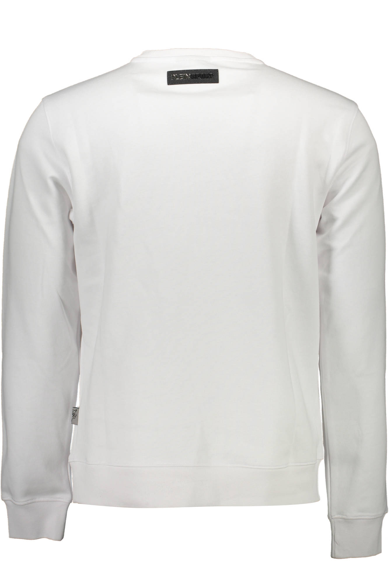 PLEIN SPORT HERREN-SWEATSHIRT MIT ZIP WEISS