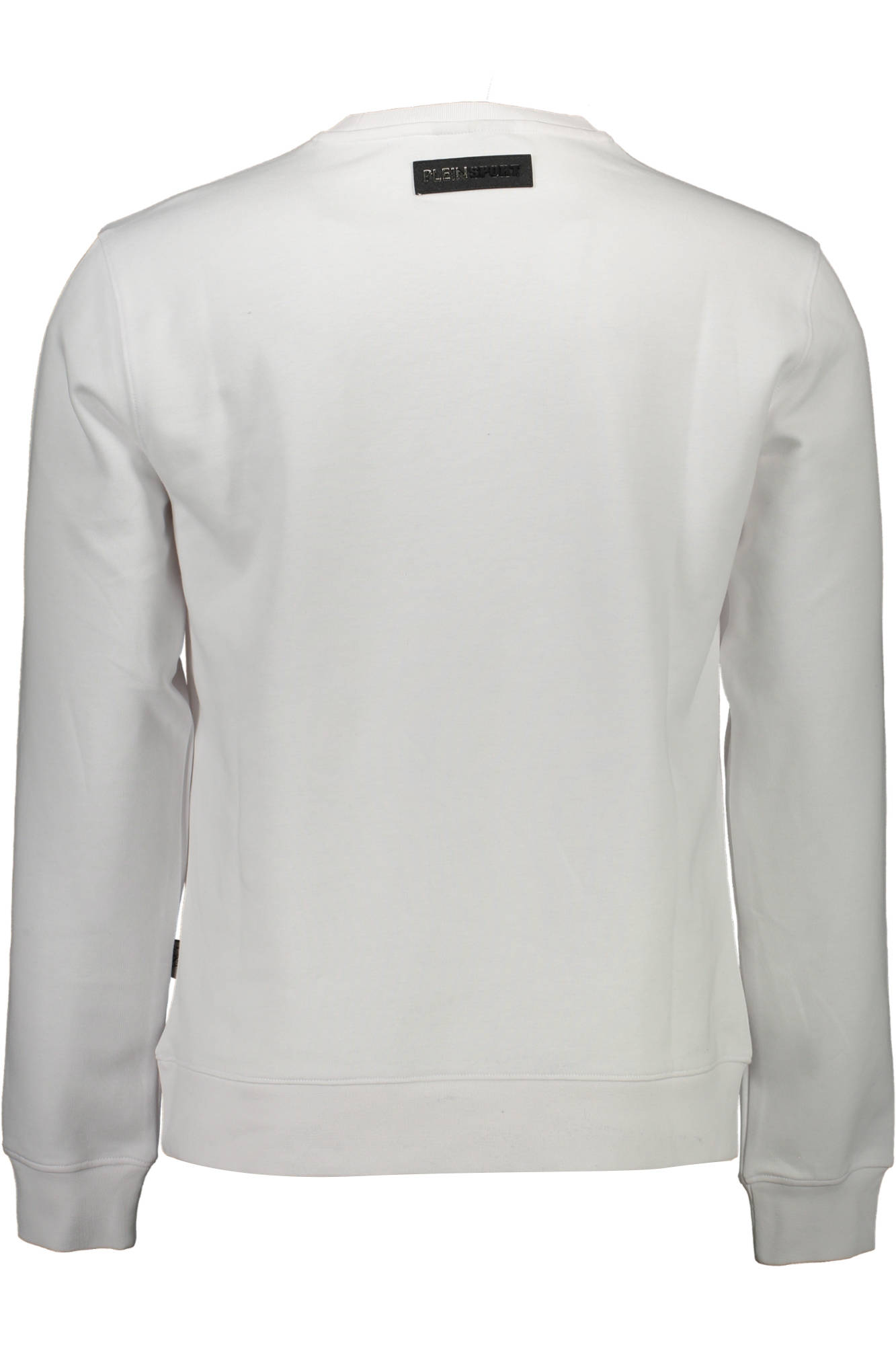 PLEIN SPORT HERREN-SWEATSHIRT MIT ZIP WEISS