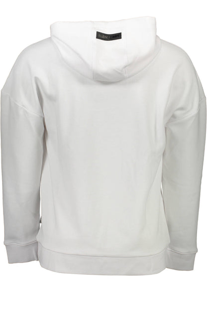 PLEIN SPORT SWEATSHIRT OHNE REISSVERSCHLUSS HERREN WEISS