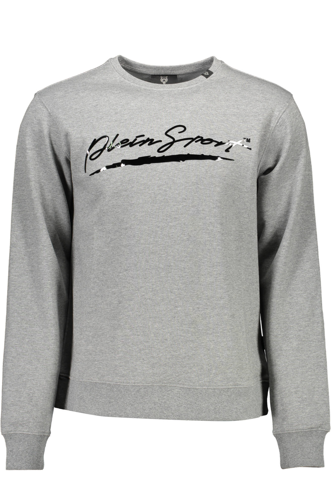 PLEIN SPORT HERREN-SWEATSHIRT OHNE REISSVERSCHLUSS GRAU