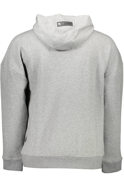PLEIN SPORT SWEATSHIRT OHNE REISSVERSCHLUSS HERREN GRAU