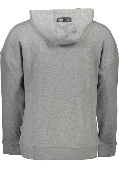 PLEIN SPORT HERREN-SWEATSHIRT OHNE REISSVERSCHLUSS GRAU