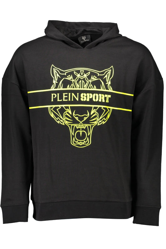 PLEIN SPORT SWEATSHIRT OHNE REISSVERSCHLUSS HERREN SCHWARZ