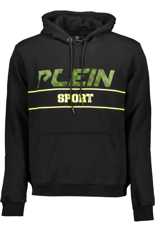 PLEIN SPORT SWEATSHIRT OHNE REISSVERSCHLUSS HERREN SCHWARZ
