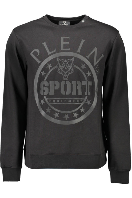 PLEIN SPORT SWEATSHIRT OHNE REISSVERSCHLUSS HERREN SCHWARZ