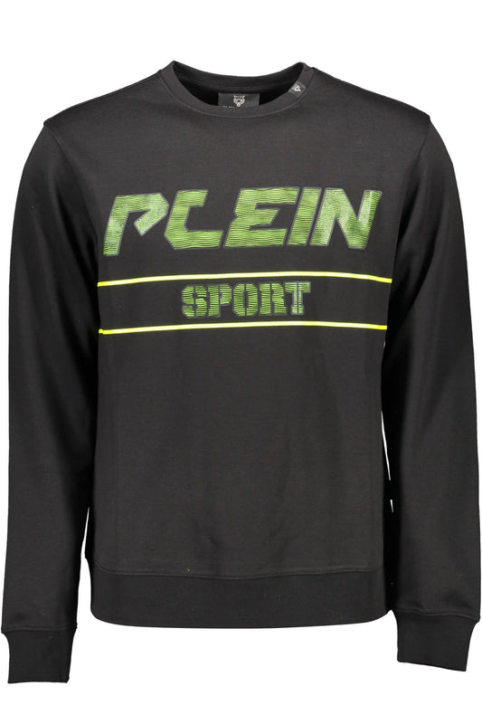 PLEIN SPORT SWEATSHIRT OHNE REISSVERSCHLUSS HERREN SCHWARZ
