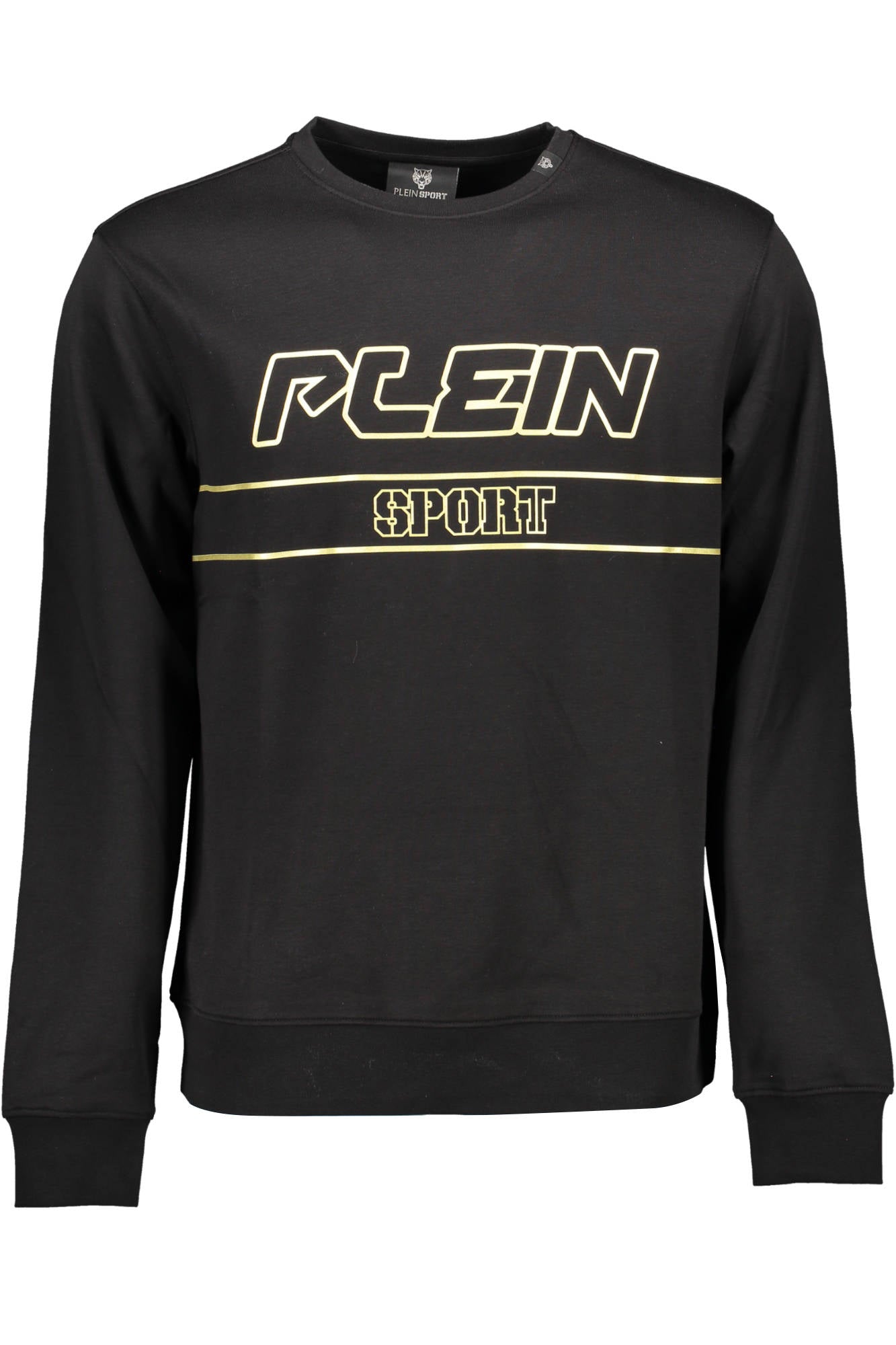 PLEIN SPORT HERREN SCHWARZES SWEATSHIRT MIT ZIP