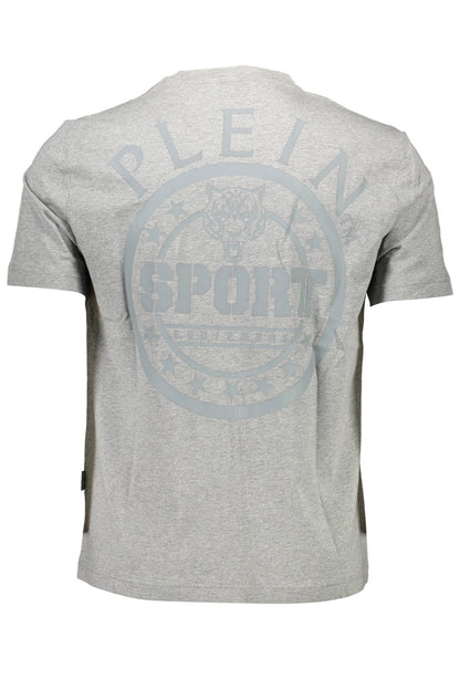 PLEIN SPORT KURZARM T-SHIRT HERREN GRAU