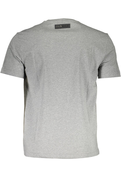 PLEIN SPORT KURZARM T-SHIRT HERREN GRAU