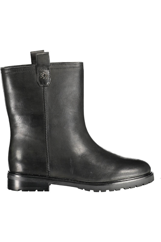RALPH LAUREN Damen Stiefeletten Schwarz