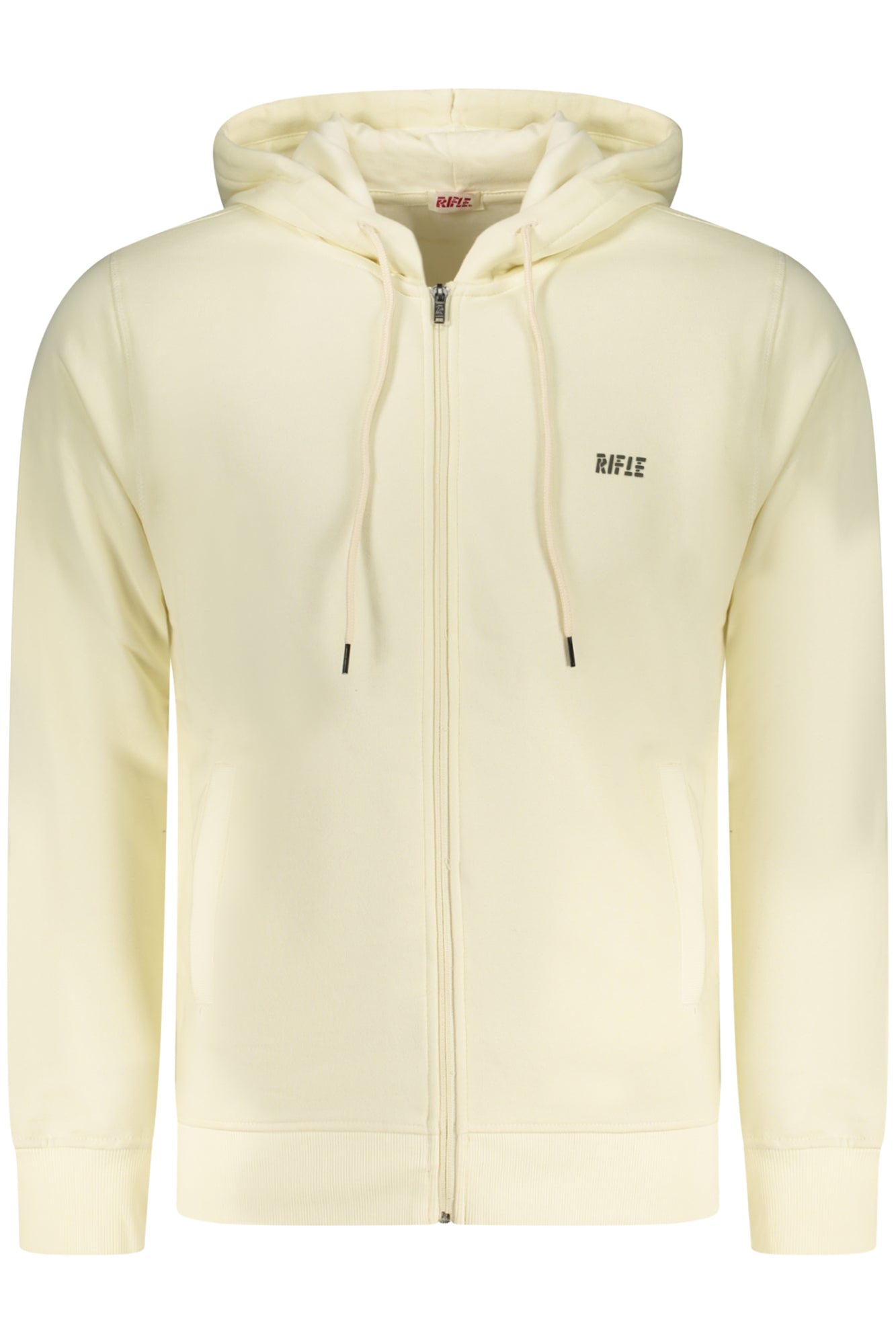 RIFLE HERREN-SWEATSHIRT MIT REISSVERSCHLUSS WEISS