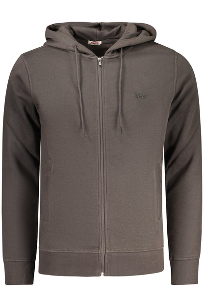 RIFLE Herren-Sweatshirt mit Reißverschluss, grau