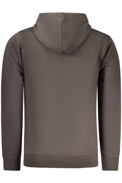 RIFLE Herren-Sweatshirt mit Reißverschluss, grau