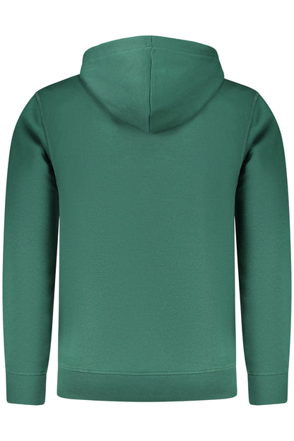 RIFLE Herren-Sweatshirt mit Reißverschluss, grün
