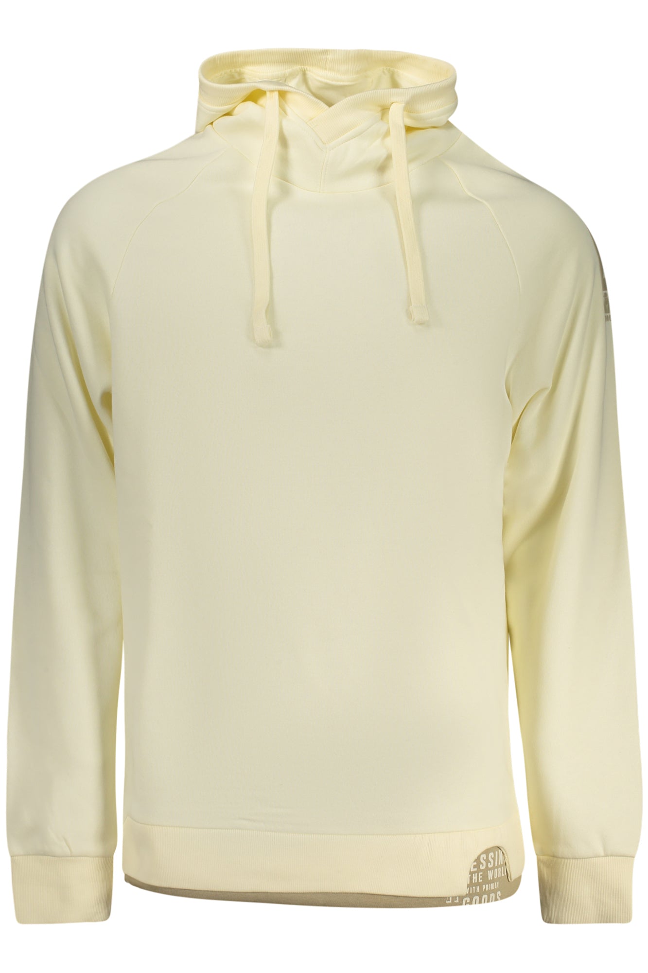 RIFLE Herren-Sweatshirt mit Reißverschluss, weiß