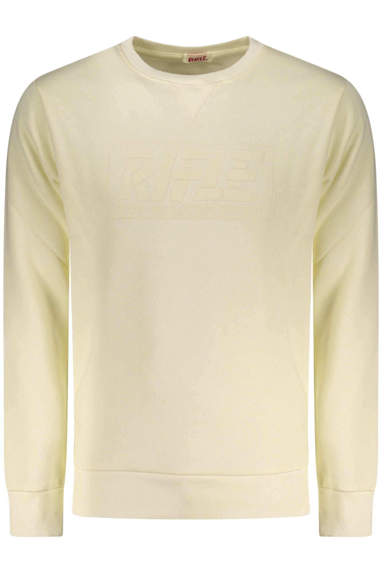 RIFLE HERREN-SWEATSHIRT MIT REISSVERSCHLUSS WEISS