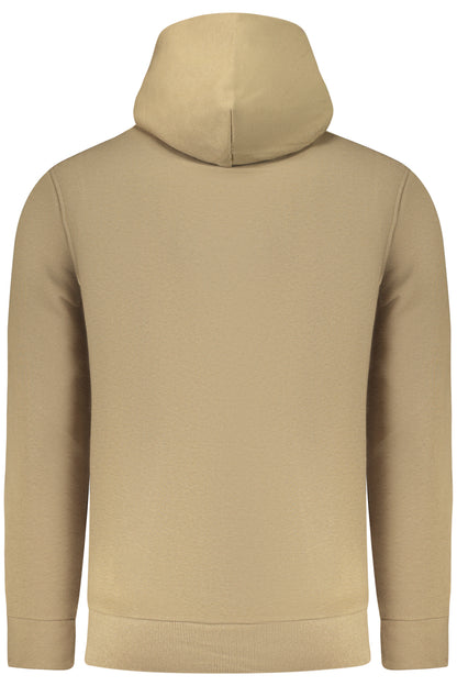 RIFLE Herren-Sweatshirt mit Reißverschluss, braun