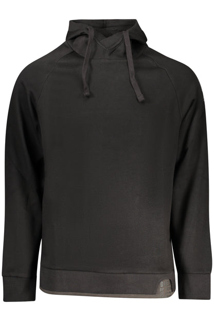RIFLE HERREN SCHWARZES REISSVERSCHLUSS-SWEATSHIRT