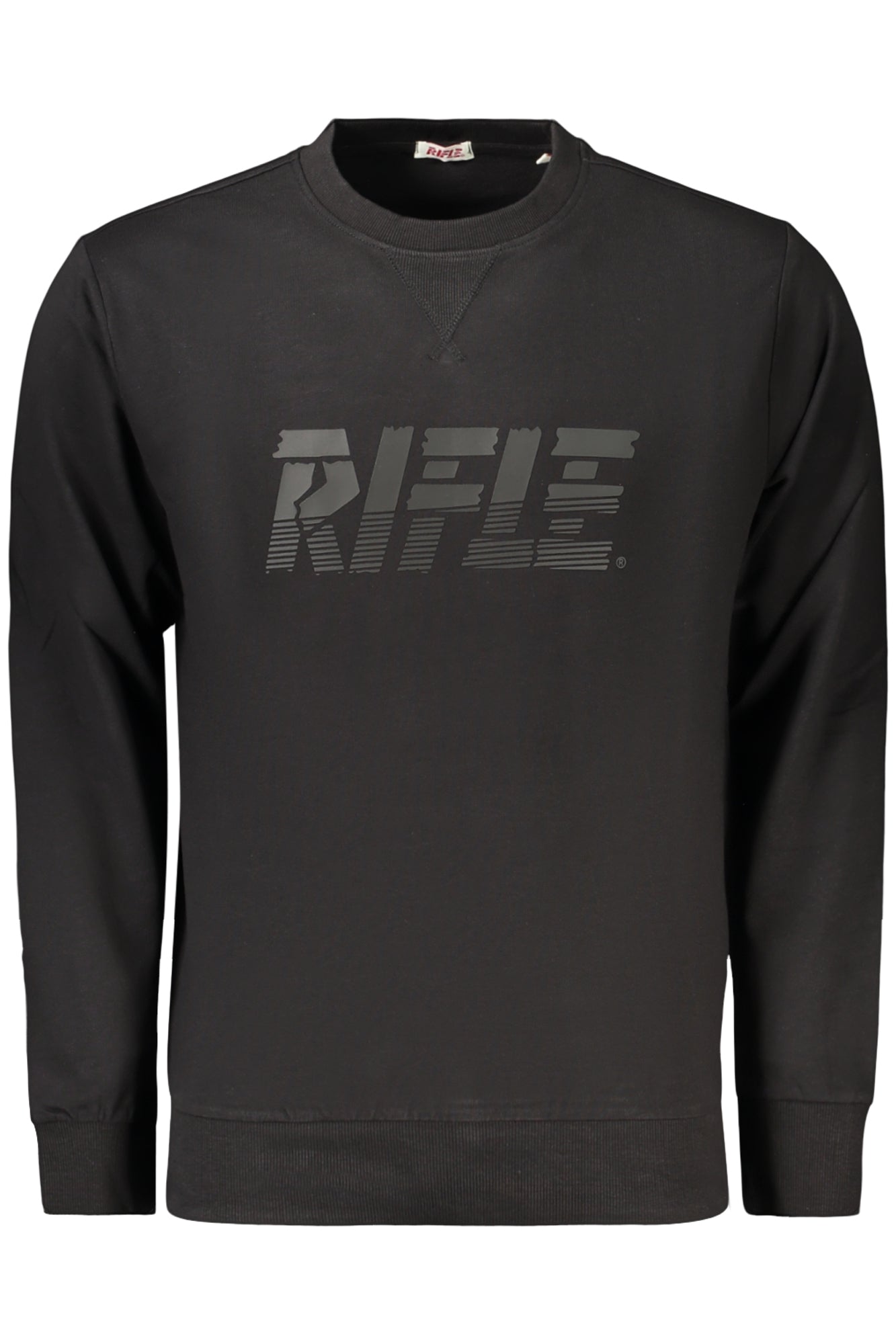 RIFLE HERREN SCHWARZES REISSVERSCHLUSS-SWEATSHIRT