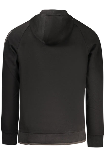 RIFLE HERREN SCHWARZES REISSVERSCHLUSS-SWEATSHIRT