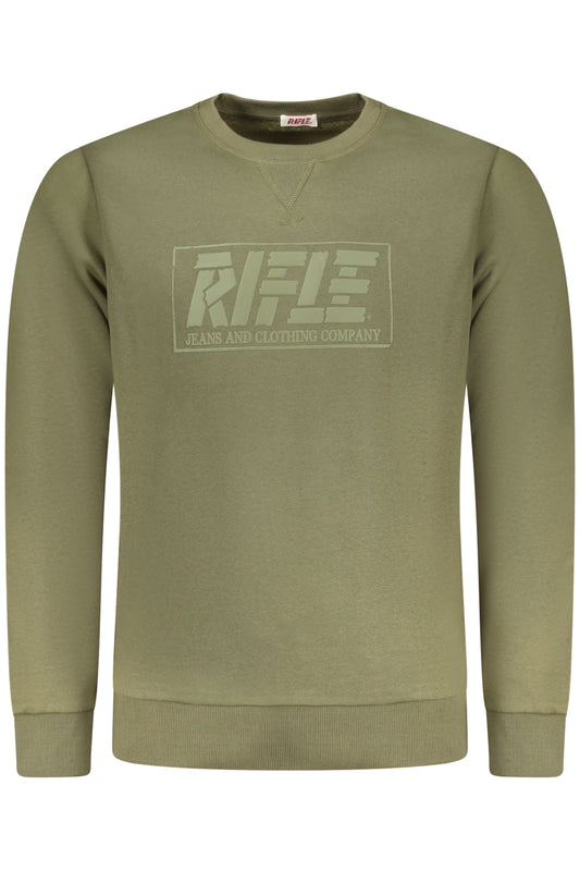 RIFLE HERREN-SWEATSHIRT MIT REISSVERSCHLUSS GRÜN