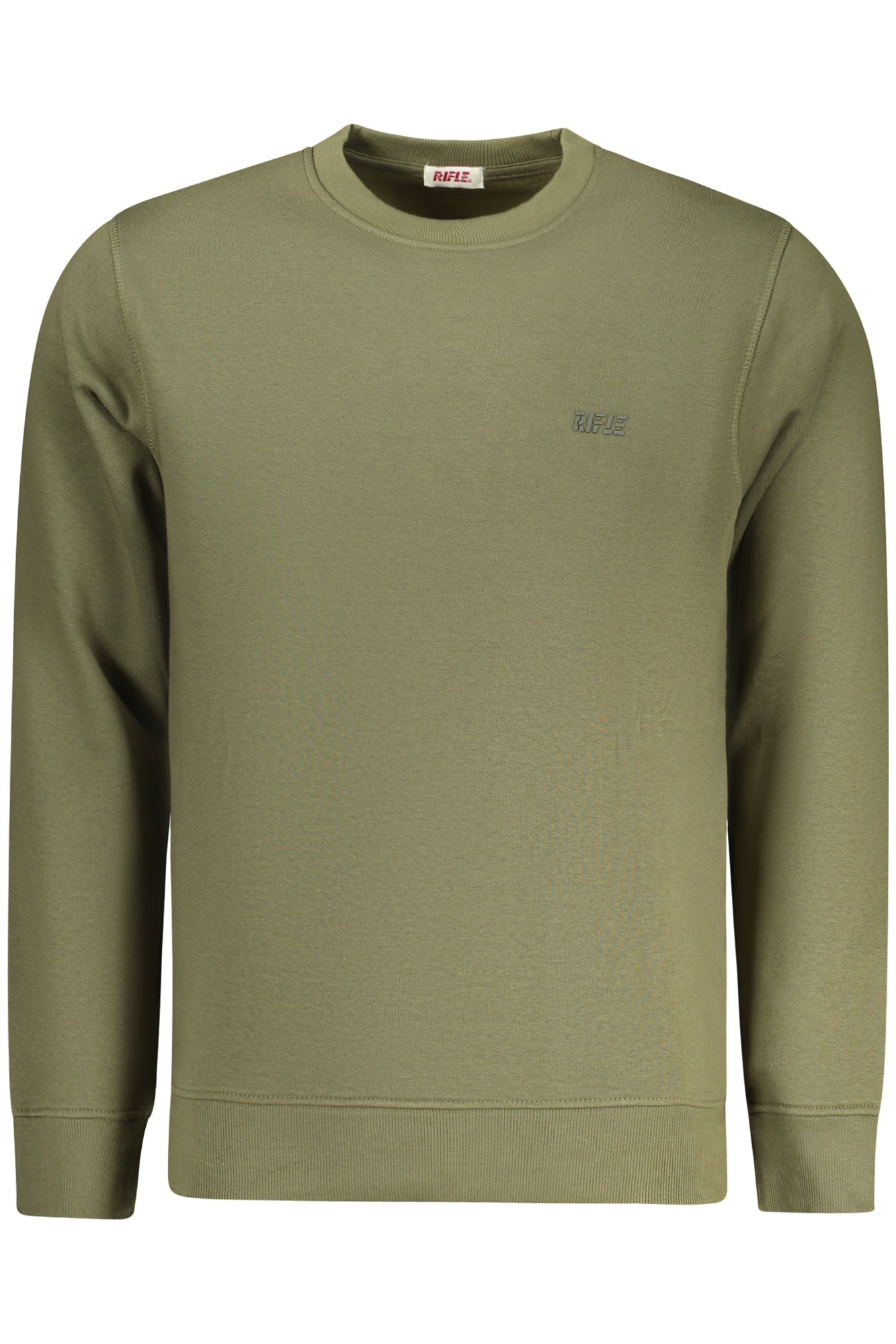 RIFLE HERREN-SWEATSHIRT MIT REISSVERSCHLUSS GRÜN
