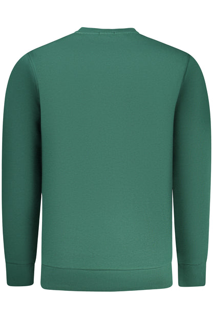 RIFLE Herren-Sweatshirt mit Reißverschluss, grün