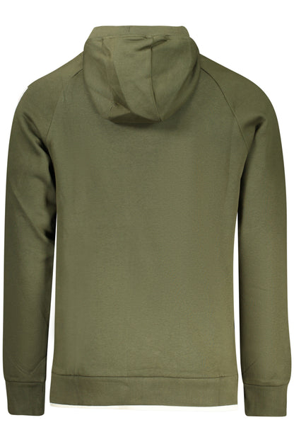 RIFLE Herren-Sweatshirt mit Reißverschluss, grün