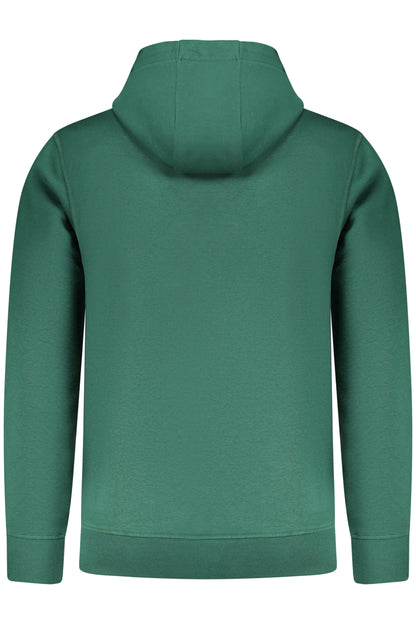 RIFLE Herren-Sweatshirt mit Reißverschluss, grün