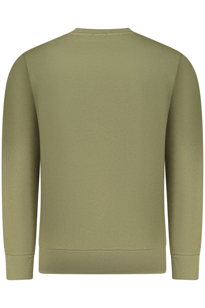 RIFLE Herren-Sweatshirt mit Reißverschluss, grün