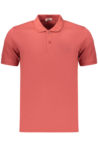 ROTES HERREN-POLOSHIRT MIT KURZEN ÄRMELN UND GEWEHRMODUS