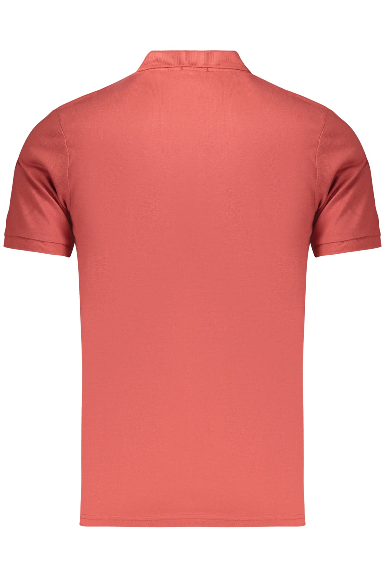 ROTES HERREN-POLOSHIRT MIT KURZEN ÄRMELN UND GEWEHRMODUS