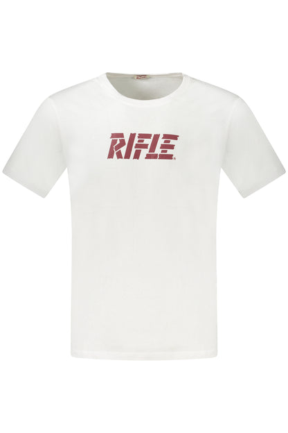 RIFLE KURZARM T-SHIRT HERREN WEISS