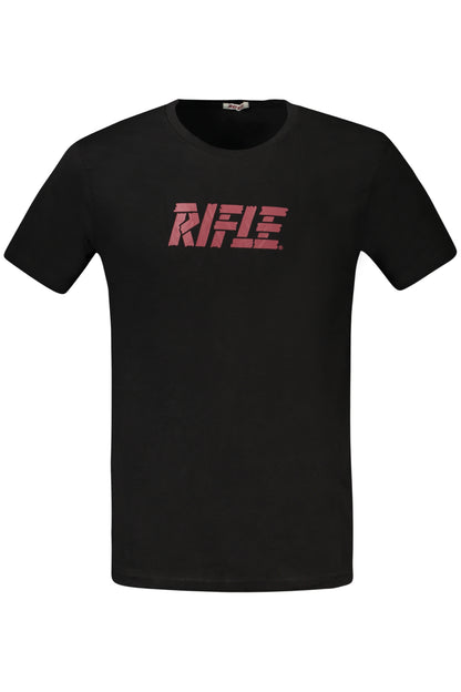 RIFLE KURZARM T-SHIRT HERREN SCHWARZ