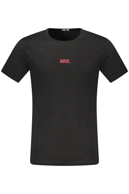 RIFLE KURZARM T-SHIRT HERREN SCHWARZ