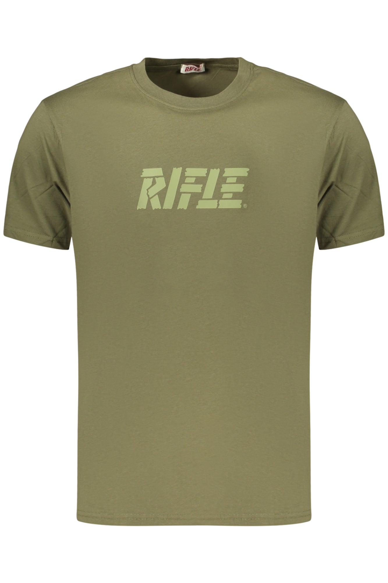 Gewehr-Kurzarm-T-Shirt Herren Grün