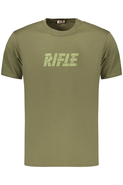 Gewehr-Kurzarm-T-Shirt Herren Grün
