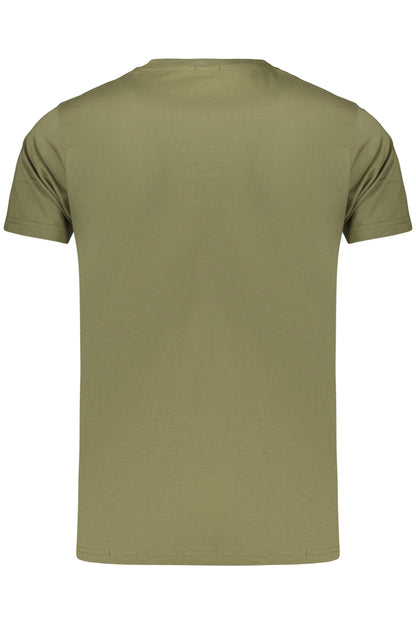 Gewehr-Kurzarm-T-Shirt Herren Grün