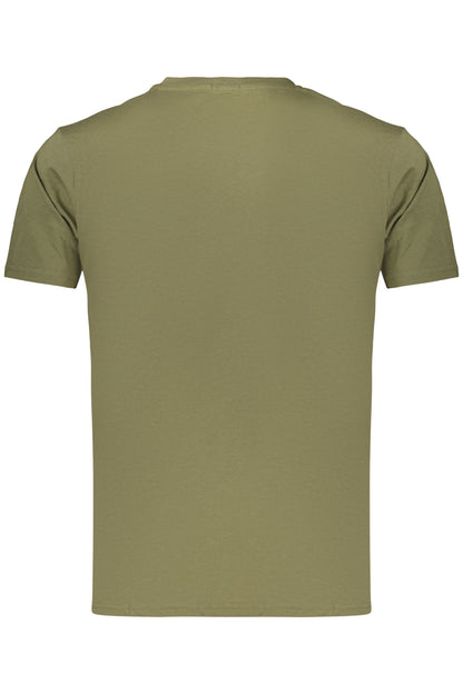 Gewehr-Kurzarm-T-Shirt Herren Grün